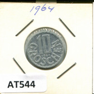 10 GROSCHEN 1964 ÖSTERREICH AUSTRIA Münze #AT544.D.A - Oesterreich