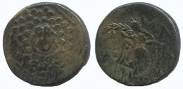 AMISOS PONTOS AEGIS WITH FACING GORGON Ancient GREEK Coin 7.4g/22mm #AA164.29.U.A - Griekenland