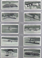 GF419 - SERIE COMPLETE 25 CARTES DE CIGARETTES - LAMBERT AND BUTLER - HISTORY OF AVIATION - Other Brands