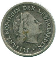1/10 GULDEN 1959 NETHERLANDS ANTILLES SILVER Colonial Coin #NL12230.3.U.A - Niederländische Antillen