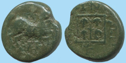 HORSE GENUINE ANTIKE GRIECHISCHE Münze 3g/15mm #AG148.12.D.A - Greek