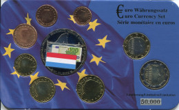 LUXEMBOURG 2002-2008 EURO SET + MEDAL UNC #SET1222.16.U.A - Lussemburgo