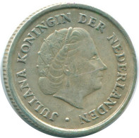 1/10 GULDEN 1966 ANTILLAS NEERLANDESAS PLATA Colonial Moneda #NL12862.3.E.A - Niederländische Antillen