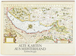 Alte Karten Aus Meisterhand. Gotha - Leipzig, 1979, VEB Hermann Haack, 24 P.+24 T. Német Nyelven. Félvászon-kötésű Karto - Autres & Non Classés