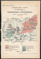 1874 Geologische Karte Der Umgebungen Von Verespatak U. Offenbánya. Jahrbuch Der K. K. Geologische Reichsanstalt Bd. XXI - Andere & Zonder Classificatie