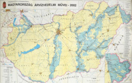 2002 Országos Vízügyi Főigazgatóság - Magyarország árvízvédelmi Művei, Szerk.: Dr. Ivicsics Lajos és Hadnagy Attila, 1 : - Altri & Non Classificati