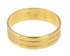 14K Arany (Au) Gyűrű Jelzett, 2,3 G M: 53 - Autres & Non Classés