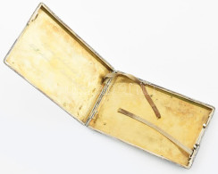 Ezüst Cigaretta Tárca, Jelzett, 190 G 12x18 Cm - Autres & Non Classés