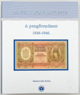 Adamovszky István: Magyarország Bankjegyei 2. - A Pengőrendszer 1926-1946. Színes Bankjegy Katalógus, Nagyalakú Négygyűr - Non Classés