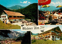 72724250 Ruhpolding Blickner Alm Berggaststaette Alpenpanorama Ruhpolding - Ruhpolding