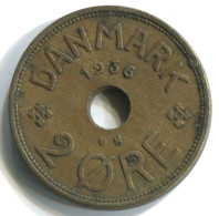 2 ORE 1936 DINAMARCA DENMARK Moneda #WW1011.E.A - Dänemark