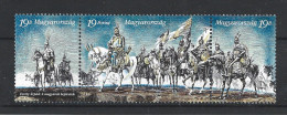 Hungary 1994 Hungarian Conquest Centenary Strip Y.T. 3456/3458 ** - Unused Stamps