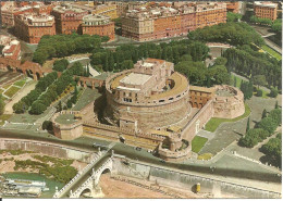 Roma (Lazio)  Castel Sant'Angelo, Veduta Aerea, St. Angelo Castle, Aerial View, Chateau St. Angelo, Vue Aerienne - Castel Sant'Angelo