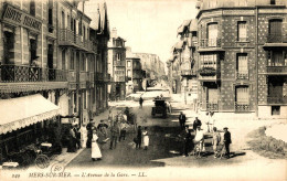 MERS SUR MERS L'AVENUE DE LA GARE - Mers Les Bains