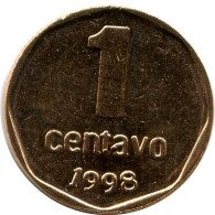 1 CENTAVO 1998 ARGENTINA Moneda UNC #M10125.E.A - Argentinië