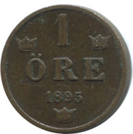 1 ORE 1895 SUÈDE SWEDEN Pièce #AD403.2.F.A - Suède