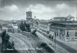 Cr296 Cartolina Aversa Viale Entrata Porta Napoli Provincia Di Caserta - Caserta