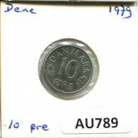 10 ORE 1979 DENMARK Coin Margrete II #AU789.U.A - Danimarca