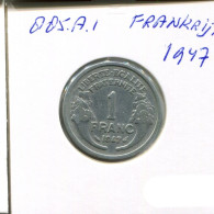 1 FRANC 1947 FRANCE Coin French Coin #AN290.U.A - 1 Franc