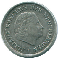 1/10 GULDEN 1966 NIEDERLÄNDISCHE ANTILLEN SILBER Koloniale Münze #NL12882.3.D.A - Antilles Néerlandaises