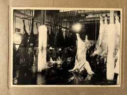 Boanamary , Madagascar * Abattoirs Dépouillage Des Boeufs Tués Juillet 1930 * Boucherie Boucher Abattoir * Photo 17x12cm - Madagascar