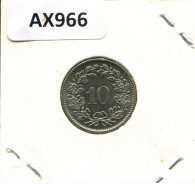 10 RAPPEN 1972 SUIZA SWITZERLAND Moneda #AX966.3.E.A - Altri & Non Classificati