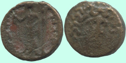 PALMA BRANCH Antike Original GRIECHISCHE Münze 3g/17mm #ANT2504.10.D.A - Griegas