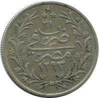 5 QIRSH 1905 EGYPT Islamic Coin #AH288.10.U.A - Egitto