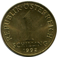 1 SCHILLING 1992 AUTRICHE AUSTRIA Pièce #AZ576.F.A - Autriche