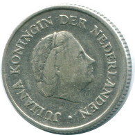 1/4 GULDEN 1962 NIEDERLÄNDISCHE ANTILLEN SILBER Koloniale Münze #NL11177.4.D.A - Antillas Neerlandesas