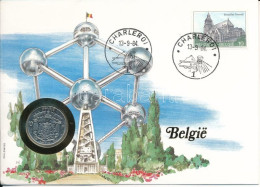 Belgium 1970. 10Fr érmés, Bélyeges Borítékon, Alkalmi Bélyegzővel T:UNC Belgium 1970. 10 Francs In Coin Envelope With St - Ohne Zuordnung