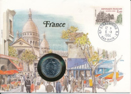 Franciaország 1979. 2Fr Felbélyegzett Borítékban, Bélyegzéssel T:UNC France 1979. 2 Francs In Envelope With Stamp And Ca - Non Classés