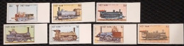Vietnam Viet Nam MNH TRAIN Imperf Stamps: 150th Ann. Of German Railways 1985 (Ms475) - Viêt-Nam