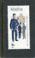 MALTA - 1984  3c  POLICE FORCE  MINT NH - Malte