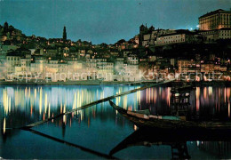 72723093 Porto Portugal Porto Nocturno Hafen Nachtaufnahme Porto - Autres & Non Classés