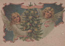 ANGE NOËL Vintage Carte Postale CPSM #PAH032.A - Anges