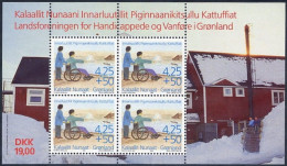 Greenland 1996 MNH SS, Physically Disabled People, Wheel Chair,. - Behinderungen