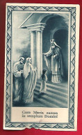 Image Pieuse Cum Maria Eamus In Templum Domini - Mes De Les Flors - Espagnol - Est. La Milagrosa Alt DeS. Pere N° 3 - Devotion Images