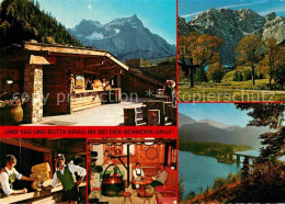 72723025 Eng Karwendel Jausenstation Kofler Senner Kaese Alpenpanorama Eng Karwe - Andere & Zonder Classificatie