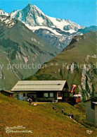 72722989 Kals Grossglockner Bergbahn Restaurant Glocknerblick Mit Grossglockner  - Altri & Non Classificati