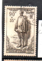 FRANCE  OB CACHET ROND YT N°420 - Used Stamps