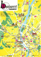 72722971 Budapest Budapest Tourist Irodaink Bueros Hotels Camping Stadtplan Buda - Hungary