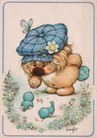 CHIEN Animaux Vintage Carte Postale CPSM #PAN955.A - Hunde