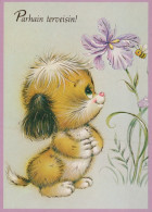 HUND Tier Vintage Ansichtskarte Postkarte CPSM #PAN841.A - Hunde