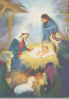 Vergine Maria Madonna Gesù Bambino Natale Religione #PBB709.A - Jungfräuliche Marie Und Madona