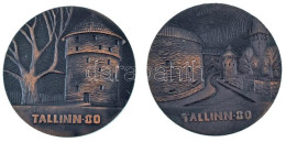 Észtország 1980. "Tallinn - XXII. Nyári Olimpiai Játékok - Vitorlás Regatta" Bronz Emlékérmek (2xklf) Mindkettő Műanyag  - Unclassified