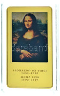 DN "A Világ Leghíresebb Festményei / Leonardo Da Vinci 1452-1519. - Mona Lisa 1503-1519." Aranyozott, Multicolor Cu Emlé - Non Classés