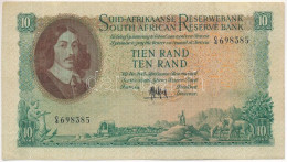 Dél-Afrika 1961. 10R T:F Tűzőgép Lyuk, Anyaghiány South Africa 1961. 10 Rand C:F Stapler Holes, Material Error Krause P# - Unclassified