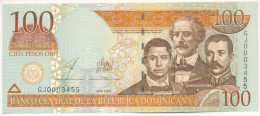 Dominikai Köztársaság 2003. 100P T:UNC Dominican Republic 2003. 100 Pesos Oro C:UNC Krause P#171c - Unclassified