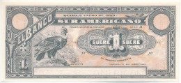 Ecuador / Banco Sur Americano 1920. 1S T:UNC Ecuador / Banco Sur Americano 1920. 1 Sucre C:UNC Krause P#S251 - Unclassified